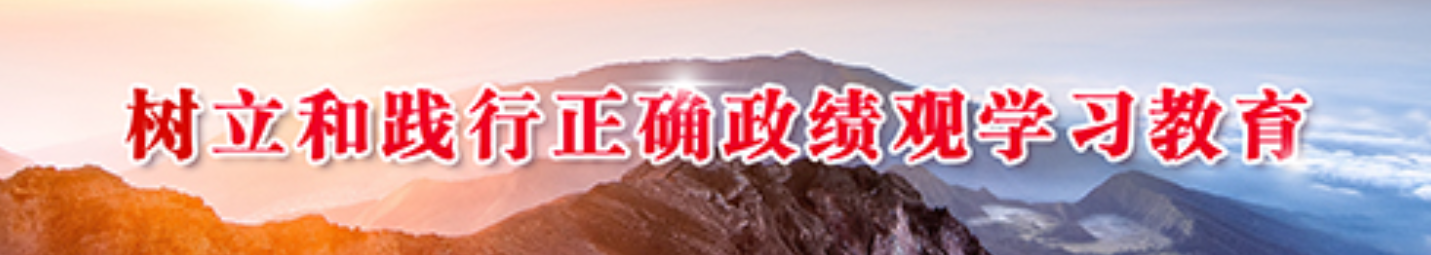 树立和践行正确政绩观学习教育